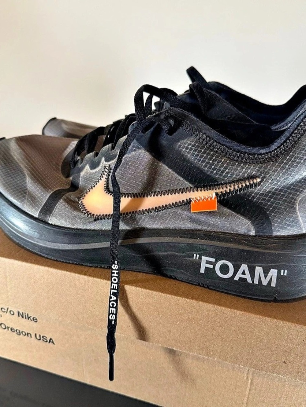 Off-White x Nike Zoom Fly - Virgil Abloh The Ten
